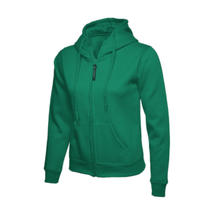 Ladies Classic Full Zip Hooded Sweatshirt